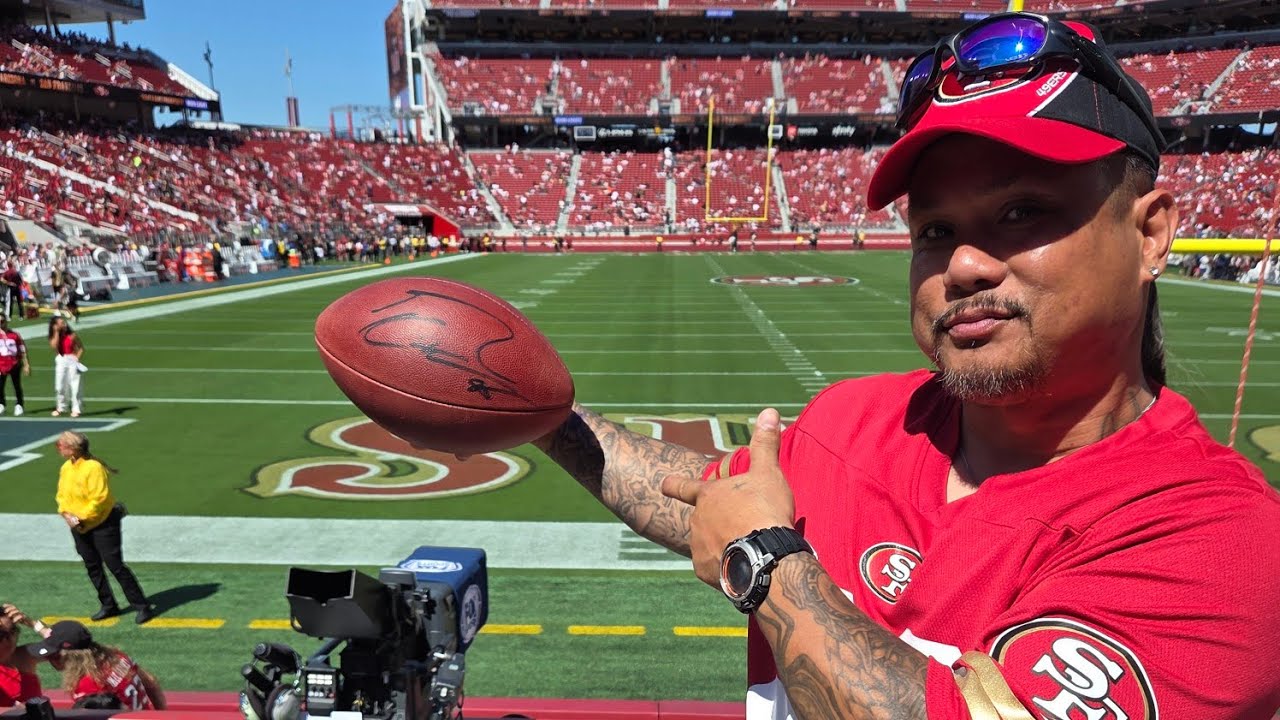 🏈  49ers game @Levi's Stadium with Abel! (Part 4 of 6) V168