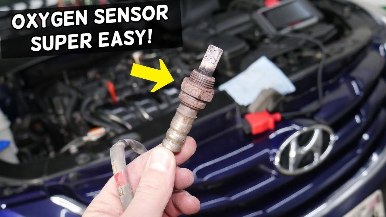 OXYGEN SENSOR BANK 1 SENSOR 2 REPLACEMENT LOCATION HYUNDAI ELANTRA TUCSON SANTA FE ACCENT VELOSTER S