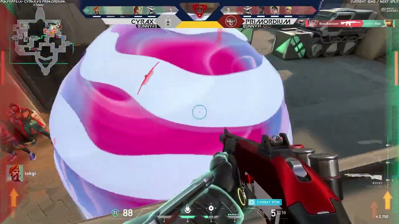 VOD: Team Cyrax vs. Team Primordium - VAL @ Berkeley IMs | Playoffs Lower Quarterfinals