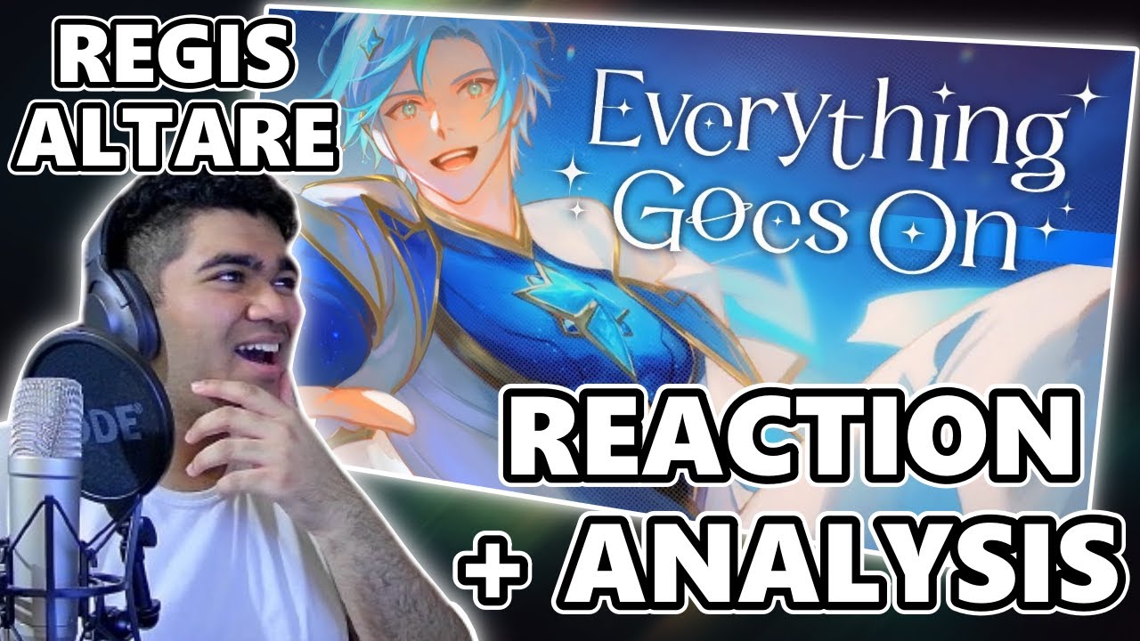 REGIS ALTARE - EVERYTHING GOES ON (Porter Robinson) Cover | Metal Head Reacts | REACTION & Analysis