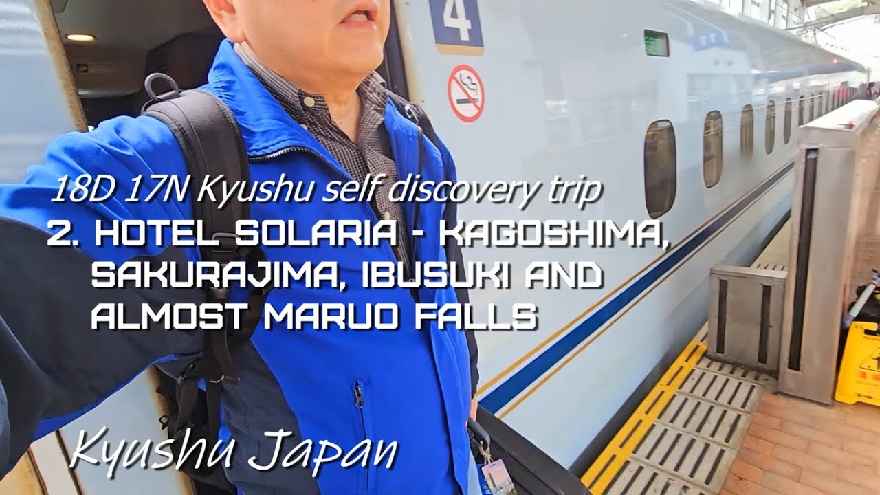 Travel Vlog#5 - Kyushu - Kagoshima, Sakurajima Volcano, Ibusuki Lava Sand and Maruo Falls