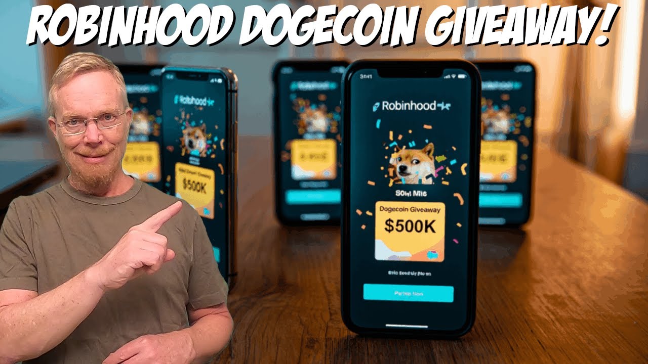Розыгрыш Dogecoin от Robinhood!