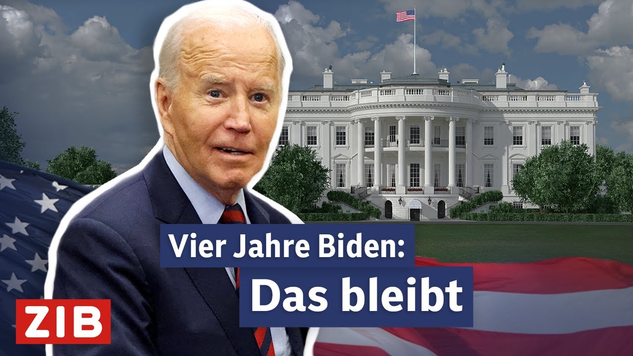Vier Jahre US-Präsident Joe Biden | ZIB2 vom 04.11.2024