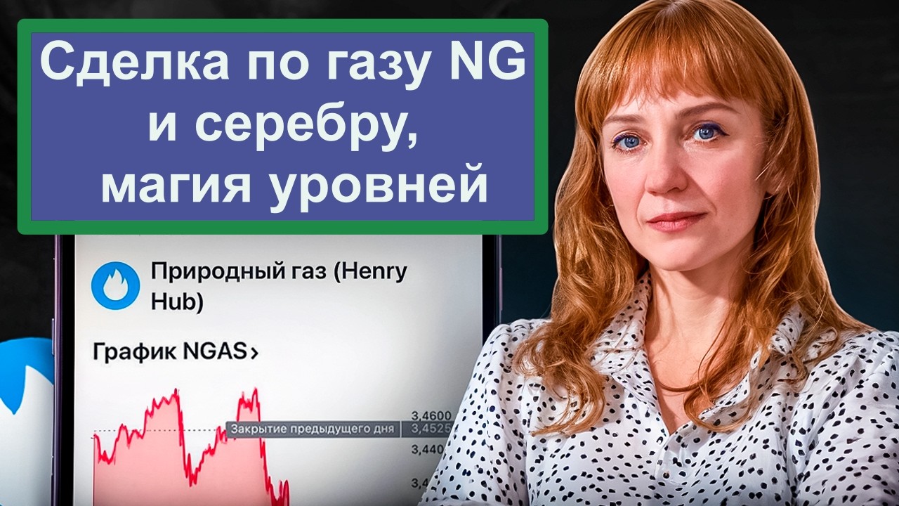 Сделка по газу NG и серебру (сопровождение), логика, риски. Разбор ТВХ от 20.02