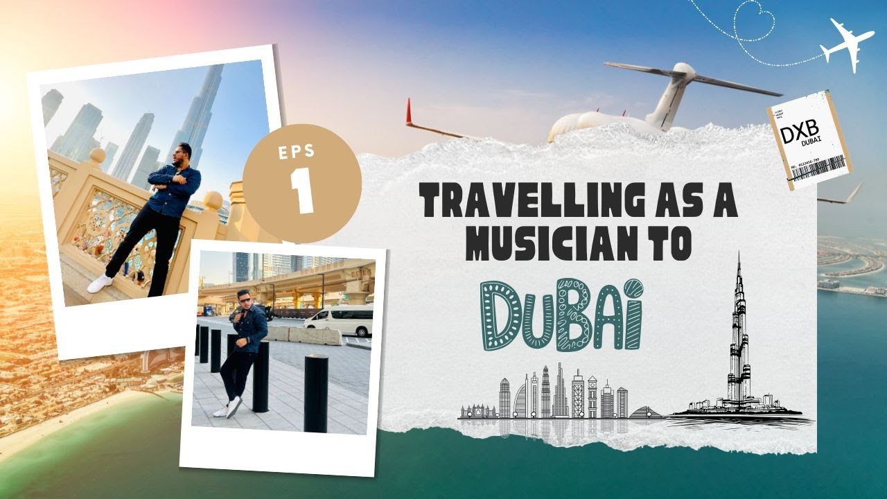 DUBAI DIARIES |  PART 1 |  A MUSICIAN TOUCHES DOWN | HIMANSH ON GUITARS | TRAVEL VLOG |