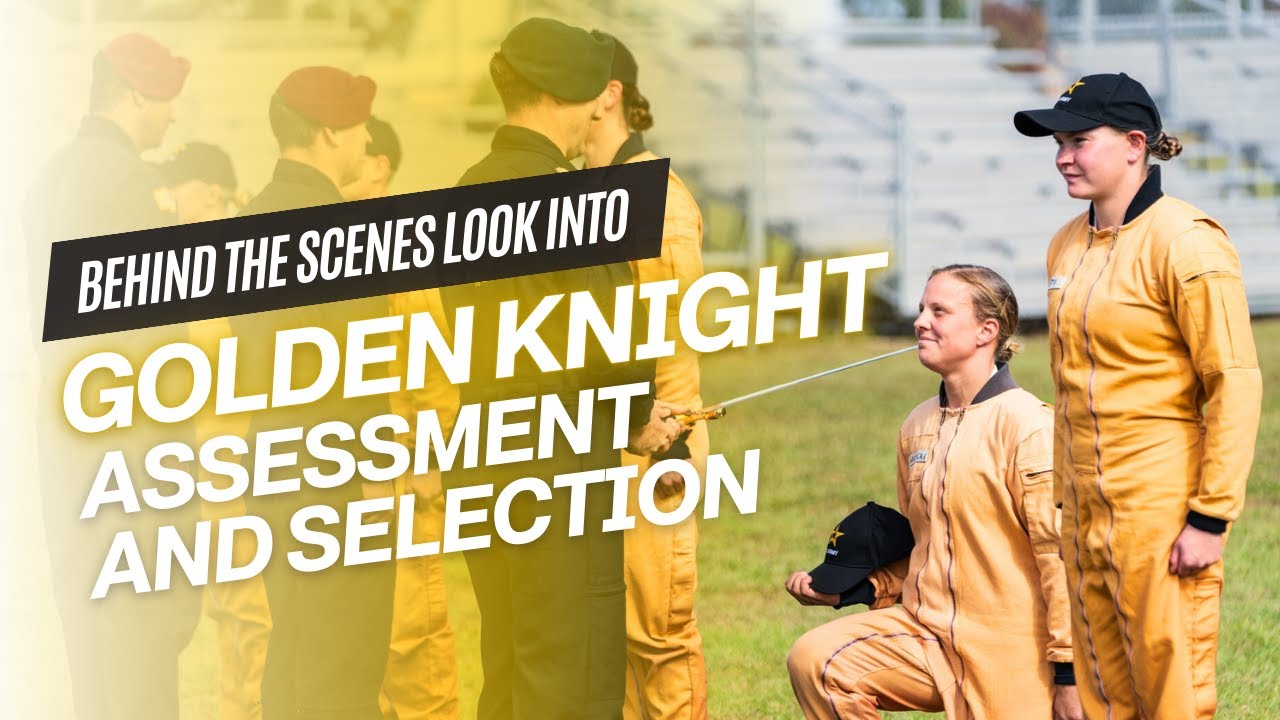 How to Become a Golden Knight - BTS look into 2024 Golden Knight Assessment and Selection