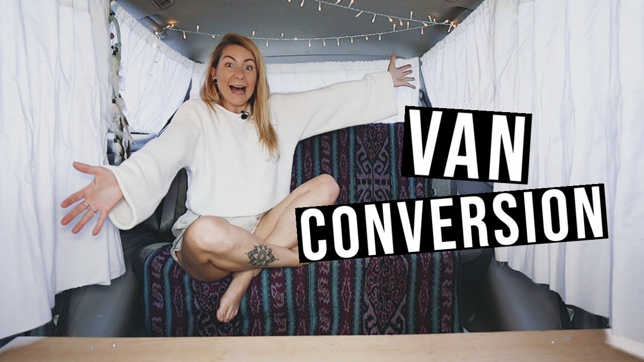 Minivan to Campervan! DIY Camper Van Conversion of my Toyota Tarago! (Previa/Estima)
