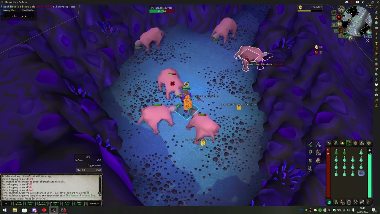 1 Def Pure Build - #8 (56 Slayer and First bloodvelds task)