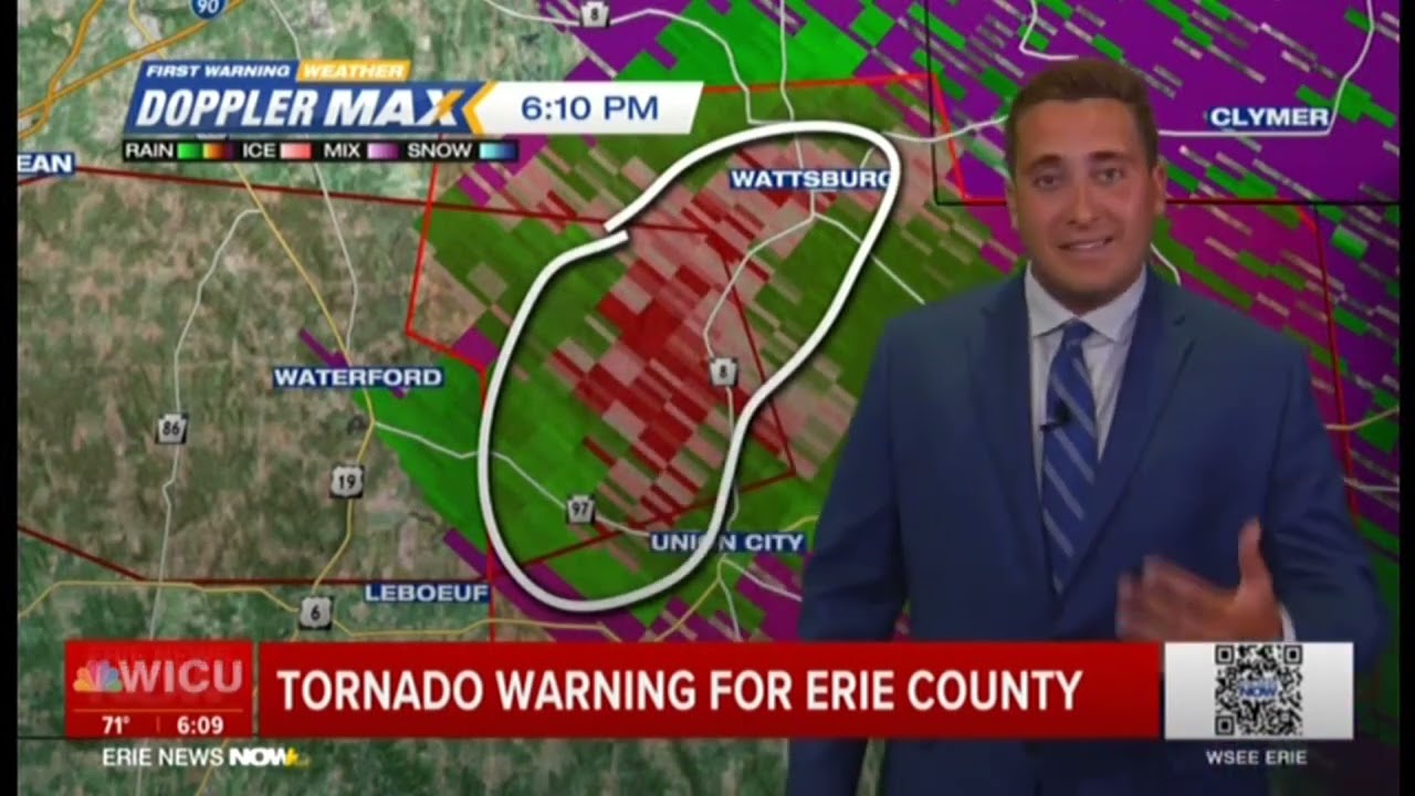 WICU/WSEE Erie News Now Severe Weather Coverage July 20, 2023