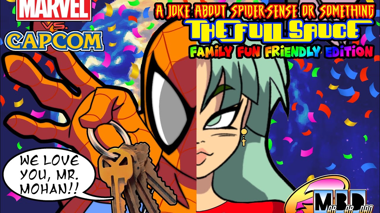 Marvel Vs Capcom Parody (FAMILY FRIENDLY EDITION) Spider-Man & Morrigan