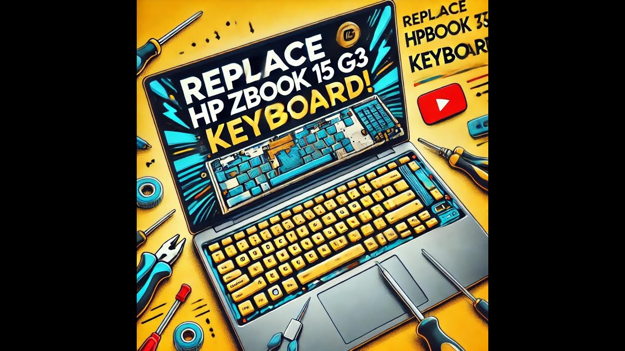 How to Replace HP ZBook 15 G3 Keyboard | Step-by-Step Guide