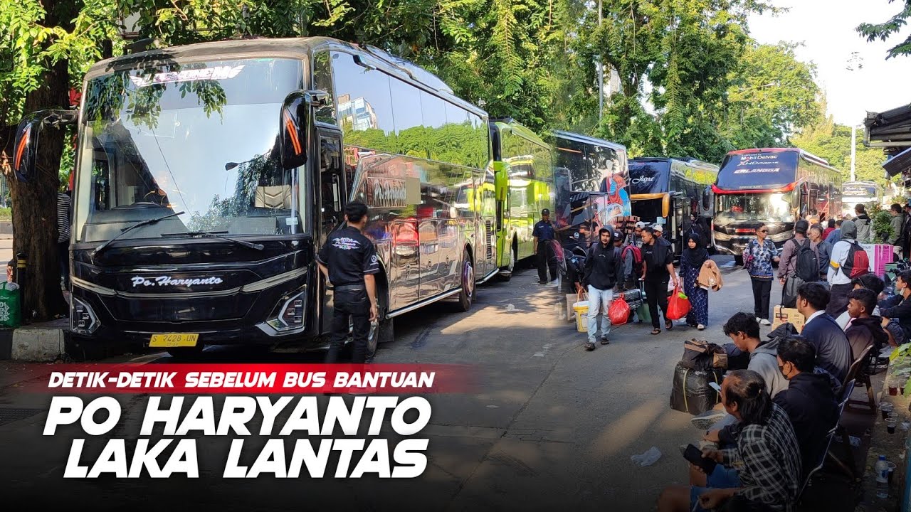 PO HARYANTO MENGERAHKAN BUS BANTUAN NYA 