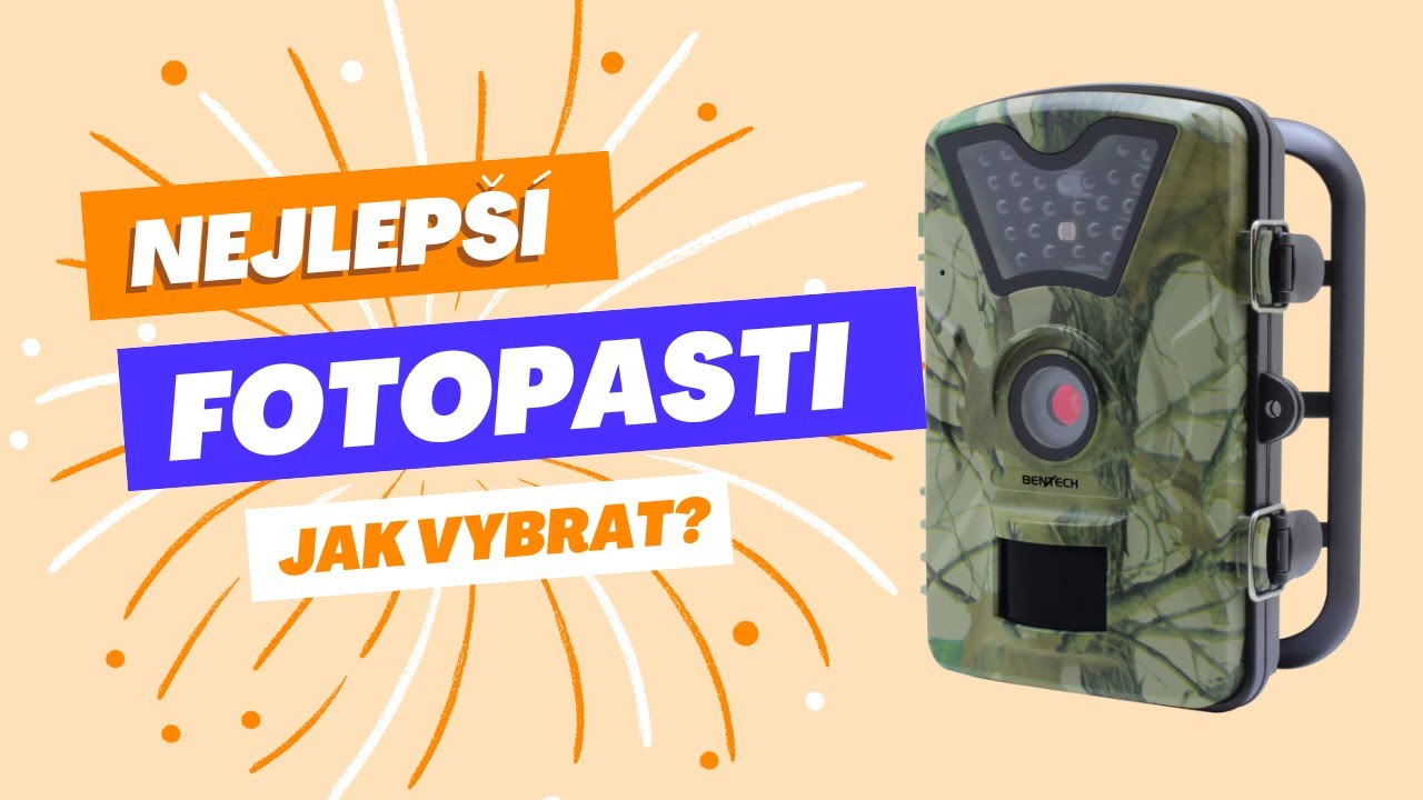 Můj v&yacute;běr 5 nejlep&scaron;&iacute;ch fotopast&iacute; a jak je vybrat? [TEST 2024]