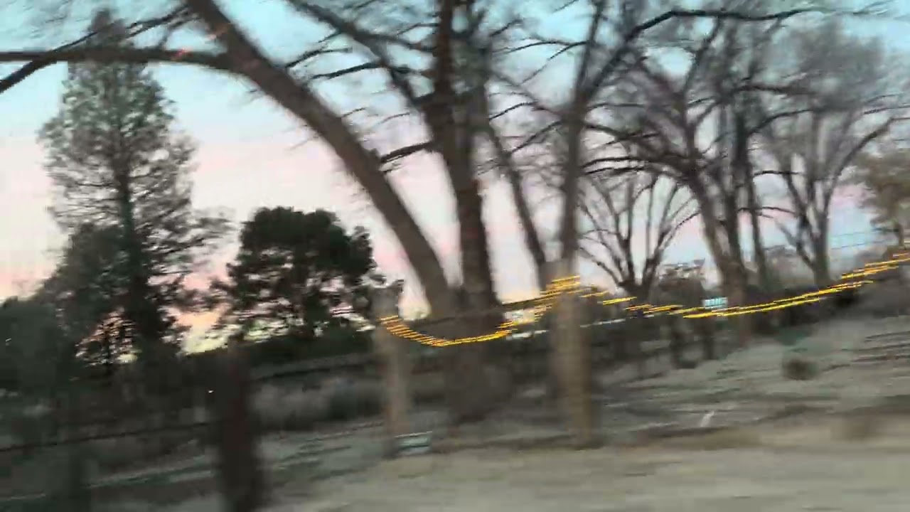 Driving in Corrales, Albuquerque,NM