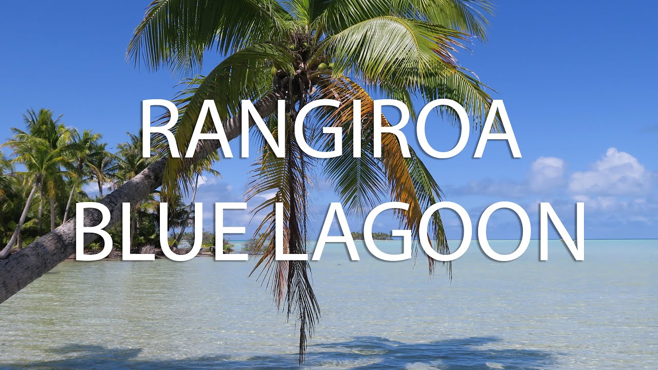 Rangiroa blue lagoon walk 4K / Spacer po lagunie Polinezja Francuska