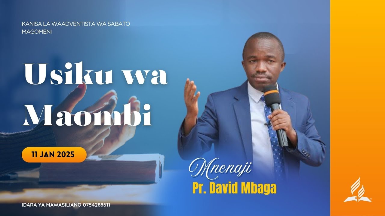 USIKU WA MAOMBI | BALI WEWE USALIPO .... | DAVID MMBAGA | 15.01.2025