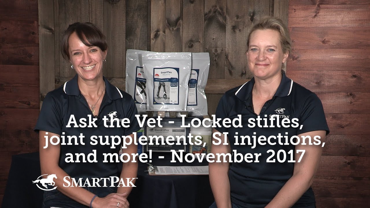 Ask the Vet - Locked stifles, joint supplements, SI injections, and more! - November 2017