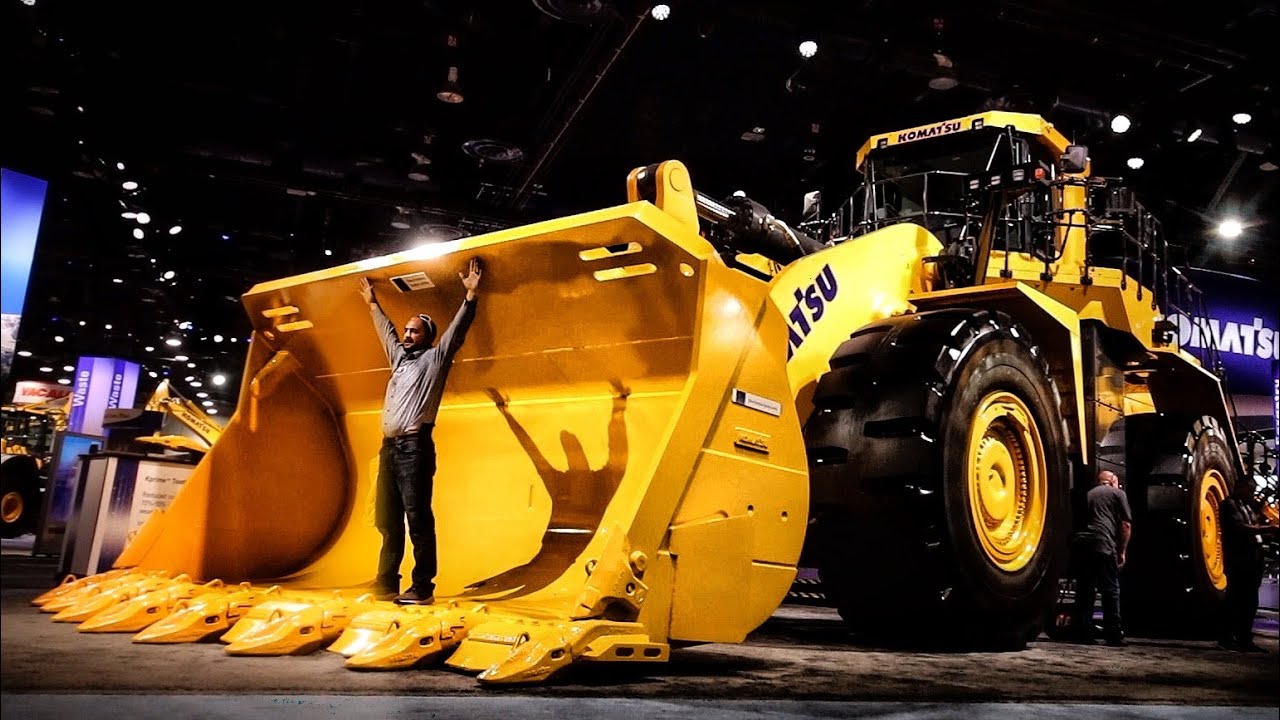 AMAZING KOMATSU WA800  | 115 Tonne Wheel Loader