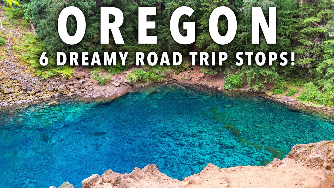 Oregon Road Trip Guide: 6 MUST-SEE Stops (Crater Lake, Blue Pool, Waterfalls)
