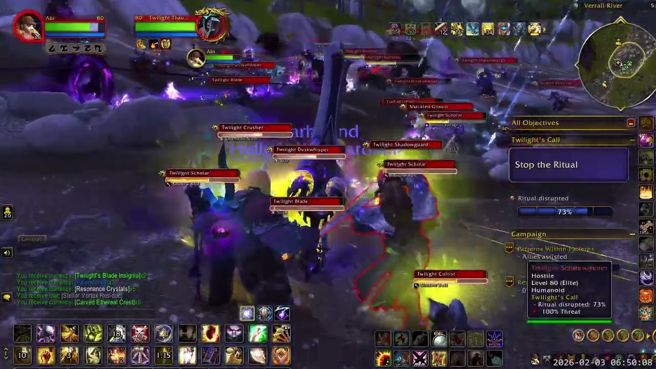 Midnight Pre-Patch Adventures Part 010 and more classic Twilight Highlands Questing!