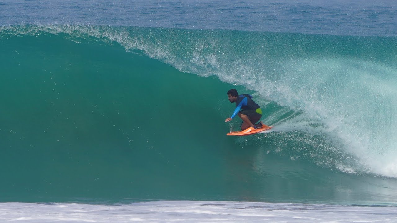 Jhonny Montes riding Hubboards in Ecuador