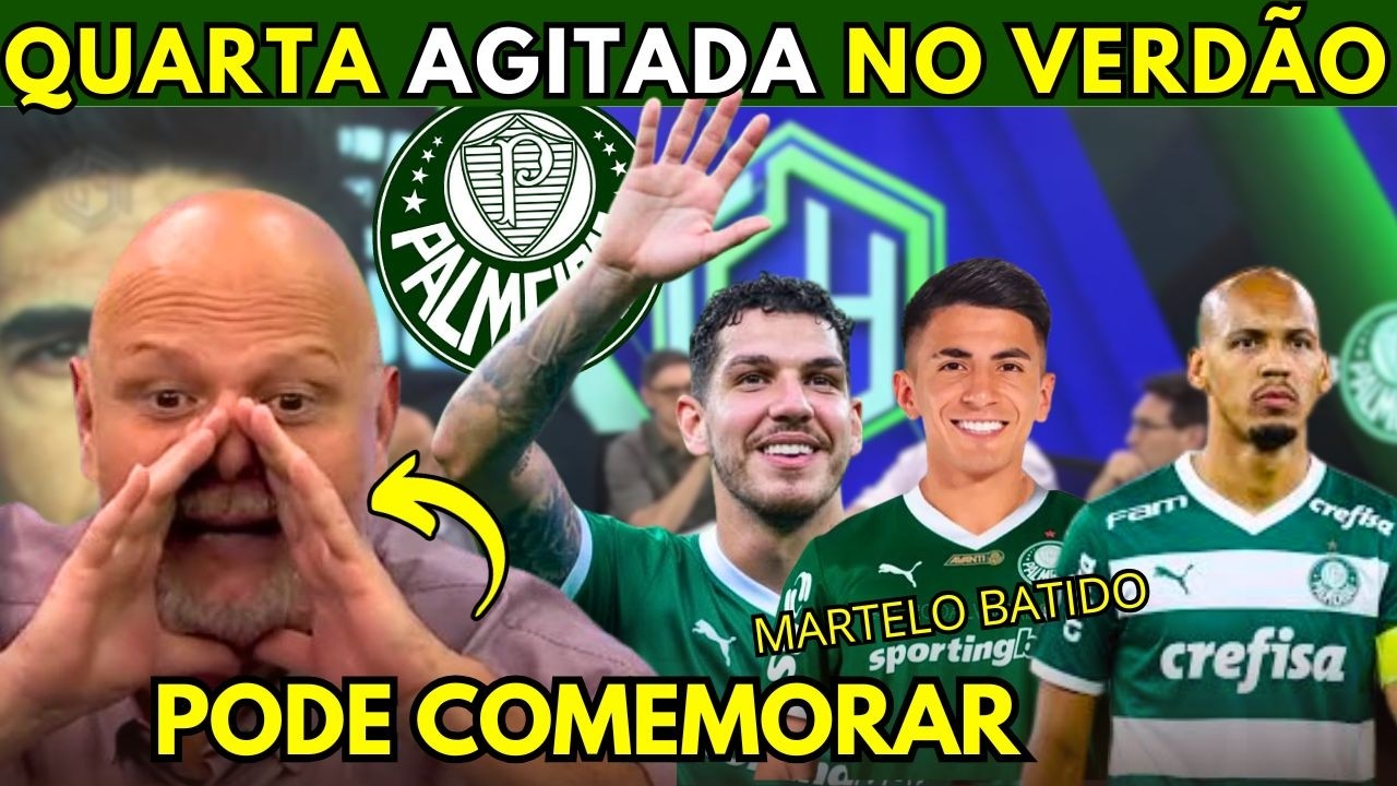 🤯AGORA VAI?! NINO E FABINHO NO VERDÃO? FLACO DE SAÍDA? MASSINI TROUXE INFO BOMBÁSTICA DO PALMEIRAS