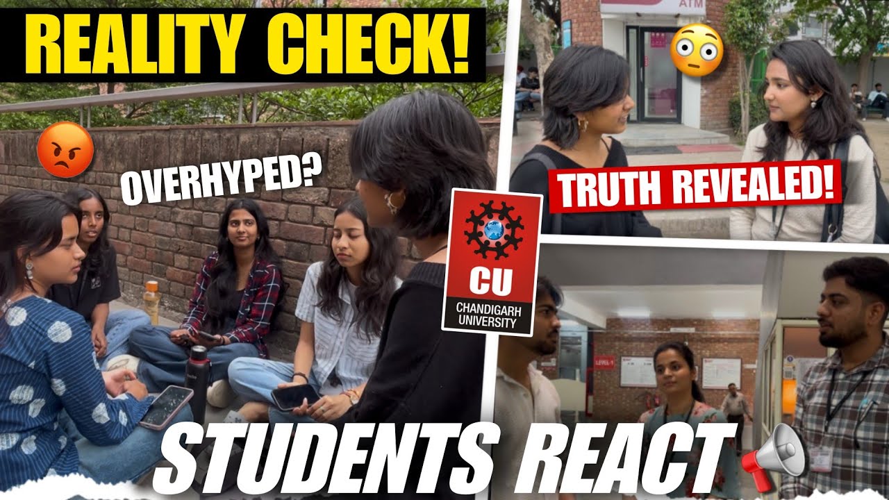 Chandigarh University Reality😱 Real Students Review | Good or Bad?