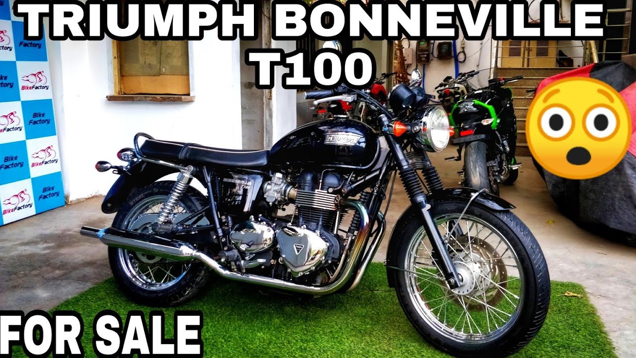 TRIUMPH BONNEVILLE T100 FOR SALE | SUPERBIKES | BIKE MARKET DELHI| KAROL BAGH BIKE MARKET | CHEAP