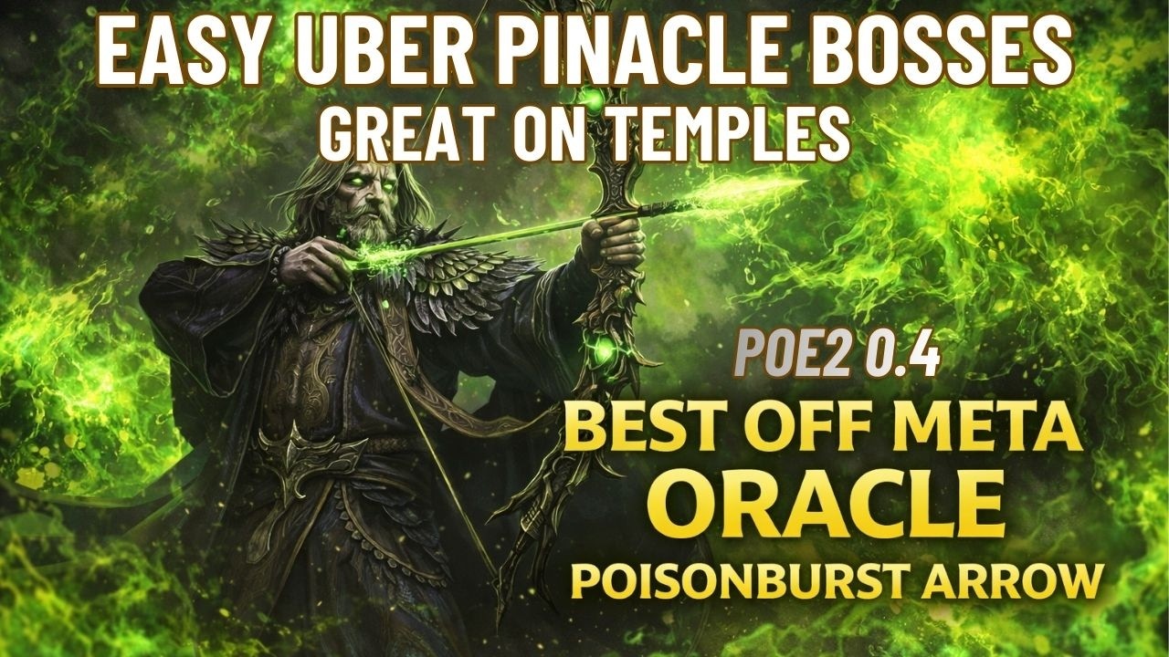 BEST Off Meta Oracle Build🔥 Poisonburst Arrow | PoE 2