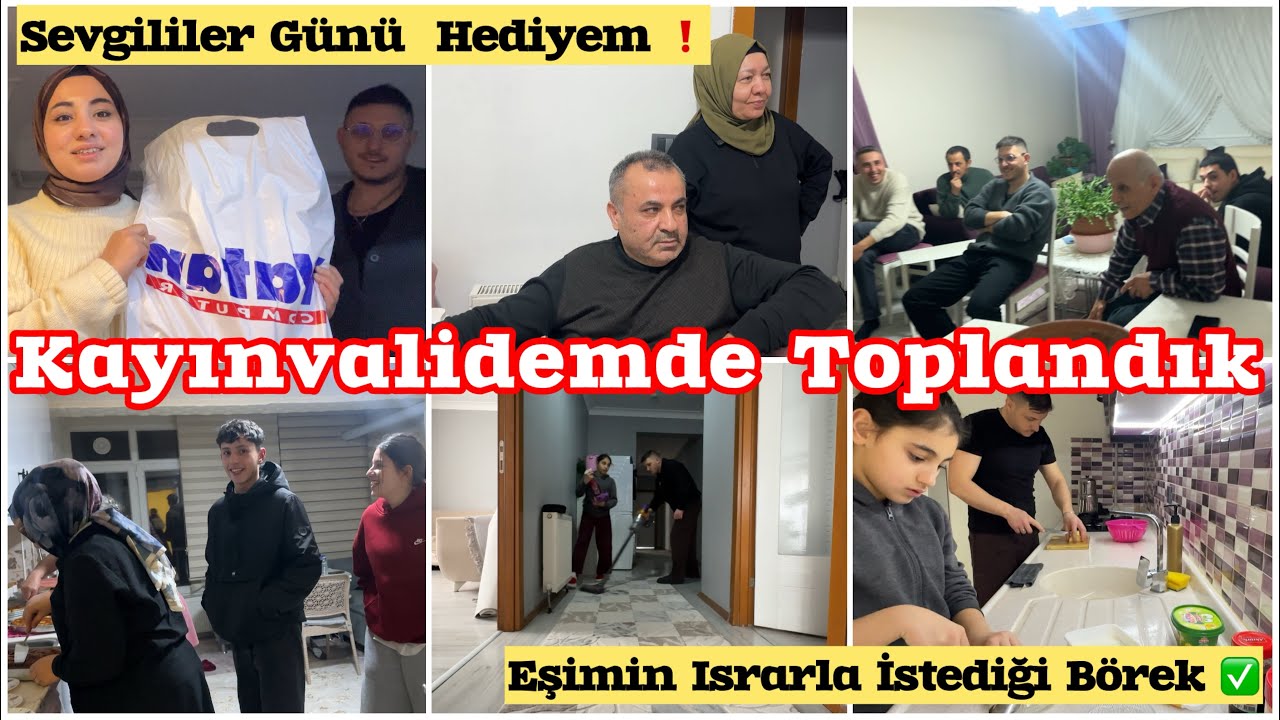 Eşimle Kızım İnce Düşünmüş ❤️ | Kayınvalidemlerde Toplandık ✅ | Annemler Geldi 🌸 | Temizlik 🧹 #vlog 