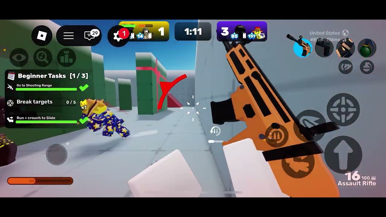 PLAYING RIVALS WITH MY FRIEND 