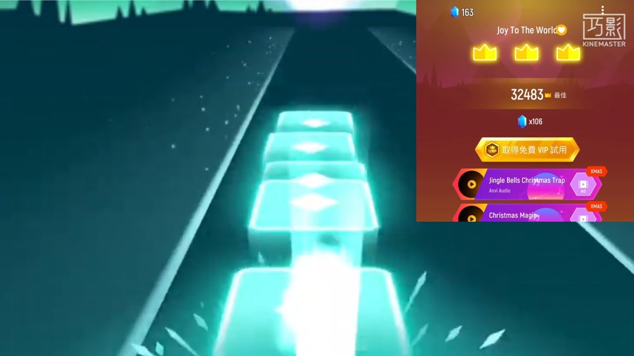 Richard Desilets - Joy To The World | Endless Mode 11 | Tiles Hop | Record: 32483