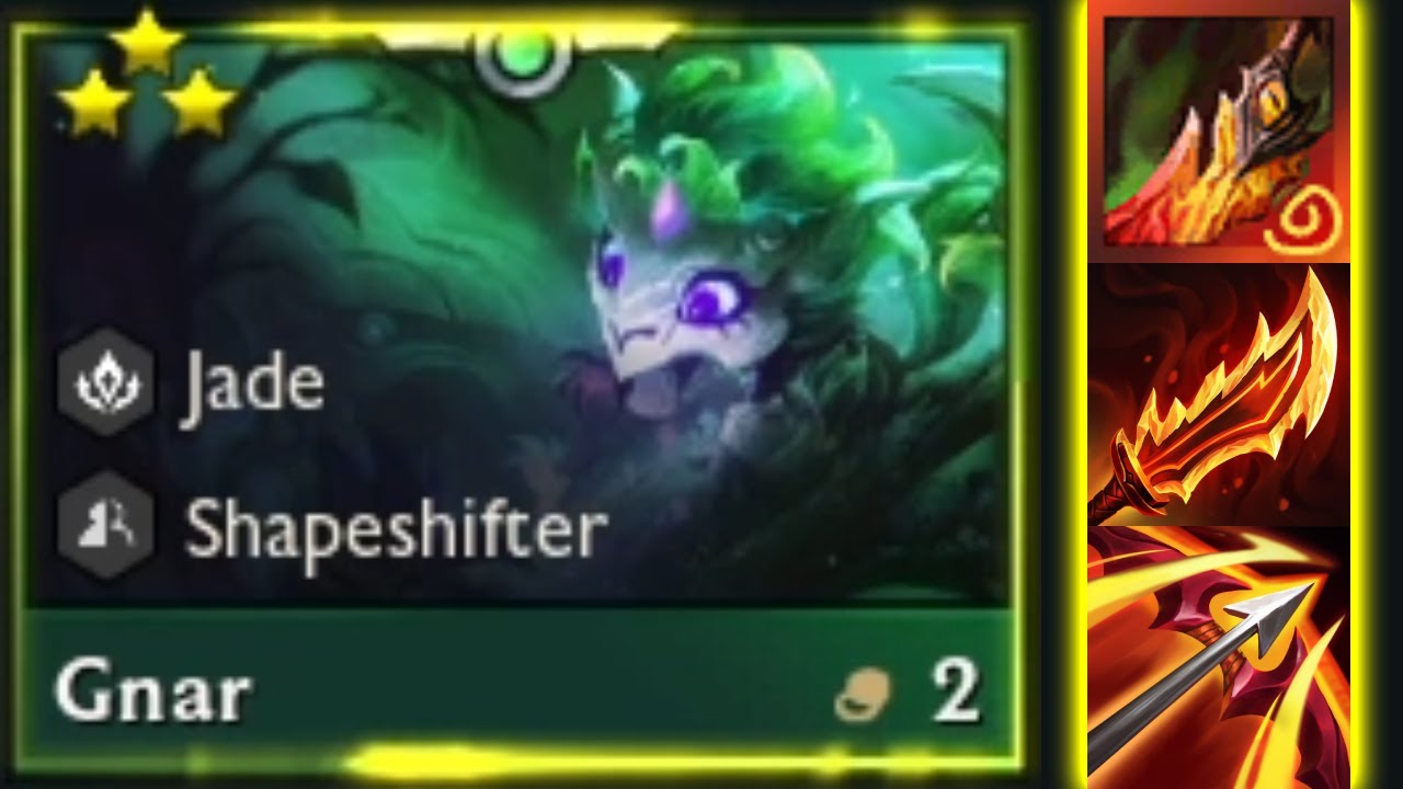 Let's make a carry out of Gnar ! TFT Set 7.5
