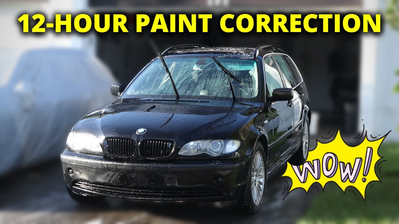 Провожу 12-часовую коррекцию покраски моего BMW (потрясающий результат!)
