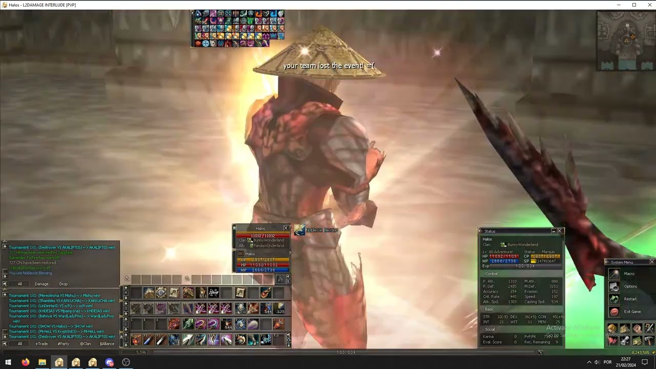 Lineage 2 DAMAGE Halos Season 5 Tournament 1v1 PT 1