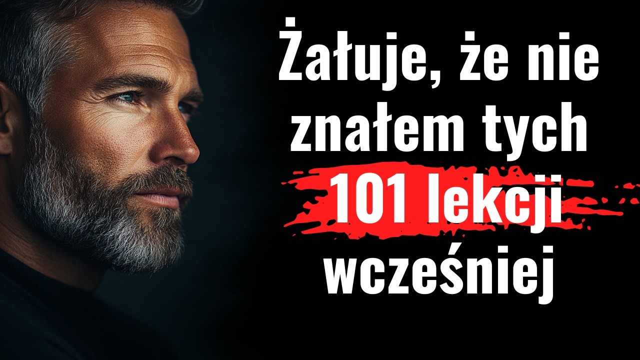 101 Praw życia, żebyś nie zepsuł go tak jak ja. Brutalne lekcje, poznaj je zanim będzie za późno!