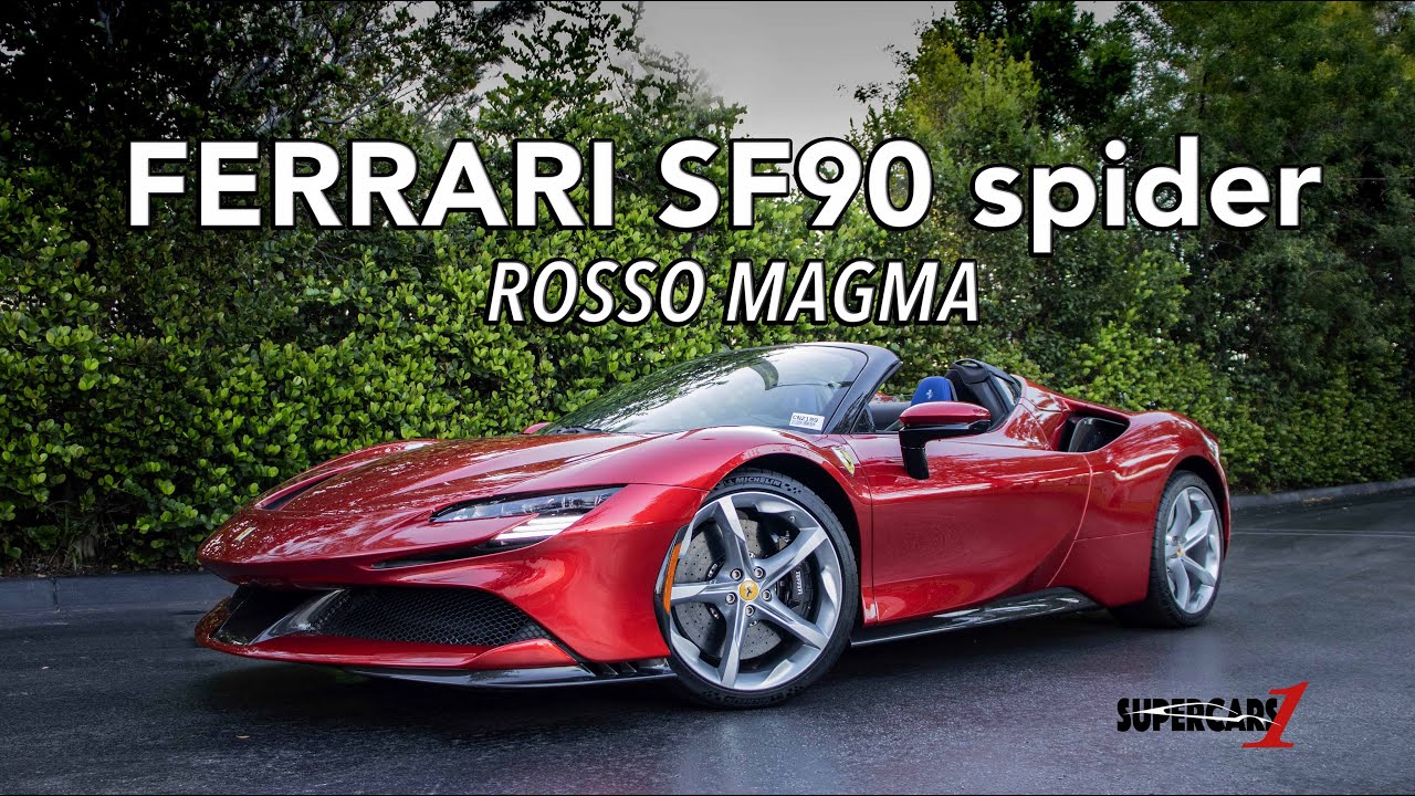 The World's Most Stunning Ferrari SF90 Spider.