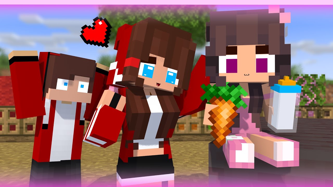 MAIZEN : JJ's sister has a new Baby girl kid?! - Minecraft Animation JJ & Mikey