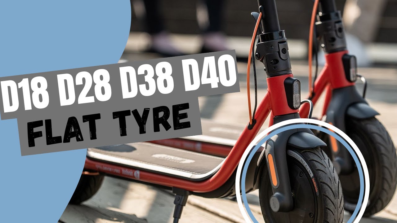 Remove Front Wheel Ninebot D18 / D28 / D38 / F40 🛴🔧