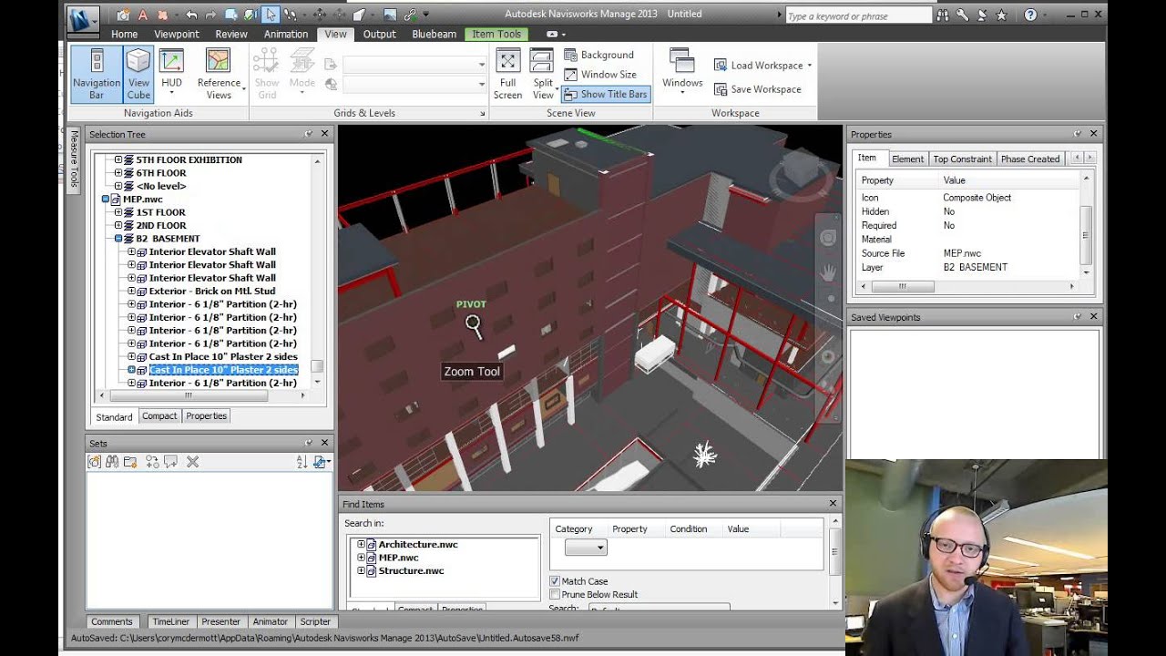Navisworks Training- Selection Tree Fundamentals