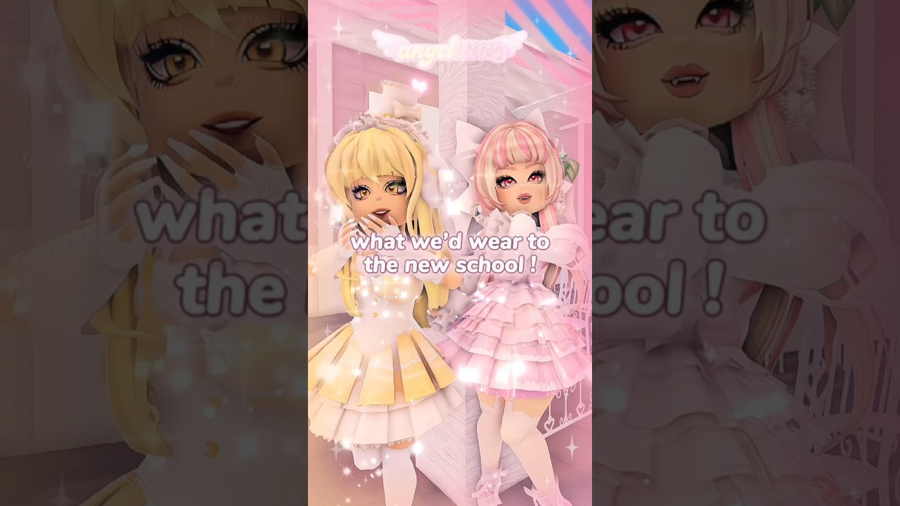 outfits for the NEW SCHOOL 🤩💫 | #royalehigh