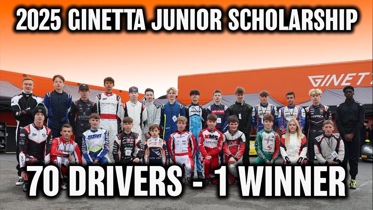 2025 Ginetta Junior Scholarship - 70 Drivers Compete For A FULLY FUNDED Season Of Racing