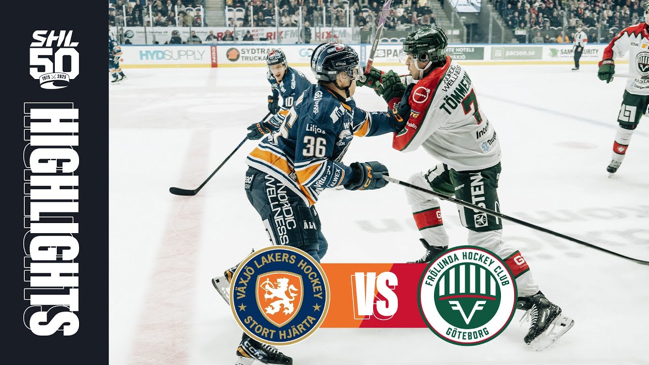 Växjö vs Frölunda | 3 jan 2026 | Highlights
