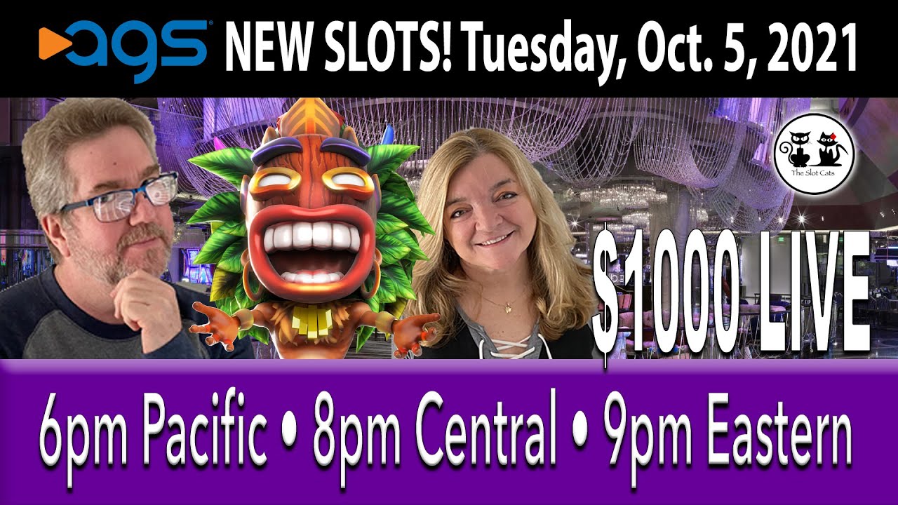 AGS G2E WEEK - LIVE SLOT PLAY