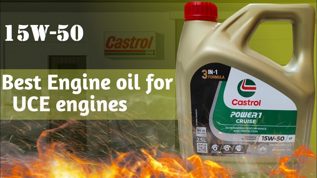 Castrol POWER1 CRUISE 15W-50 4T synthetic engine oil | With 3-in-1 synthetic technology | 2.5 L