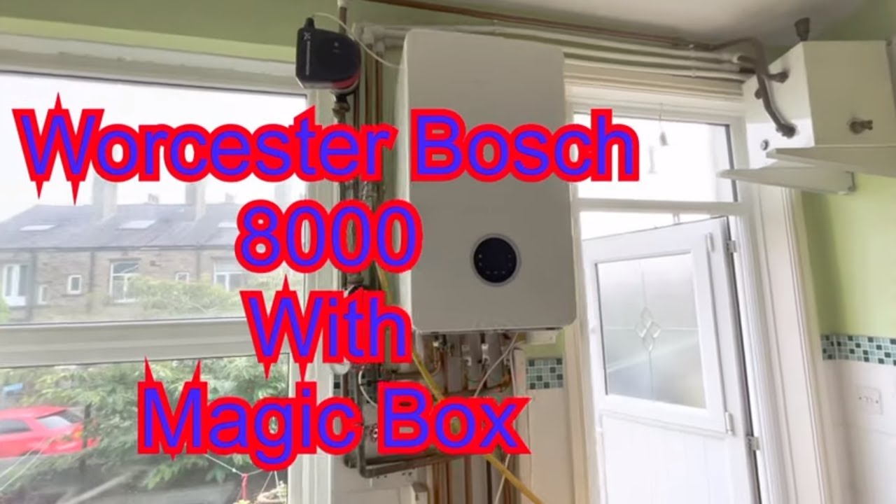 Плохо установленный котел Worcester Bosch 8000 Combi с Magic Box