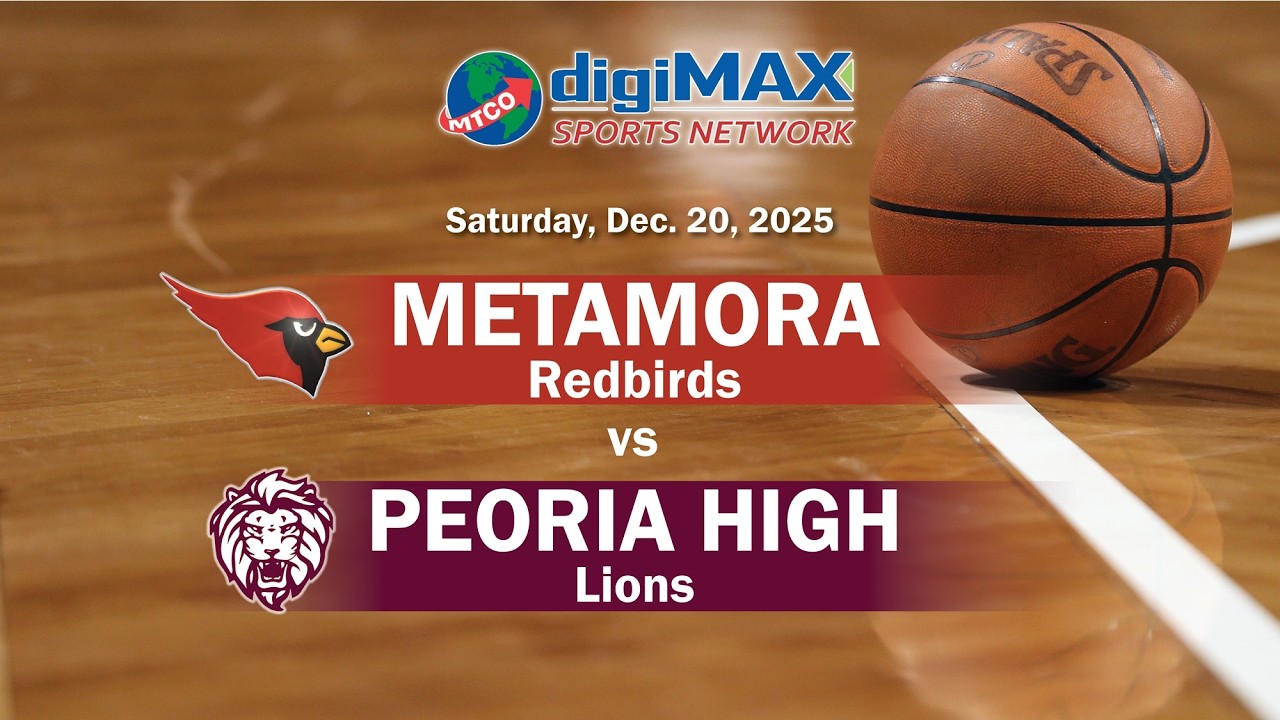 2025-2026 Boys Basketball | Metamora Redbirds vs Peoria High Lions | 12/20/25