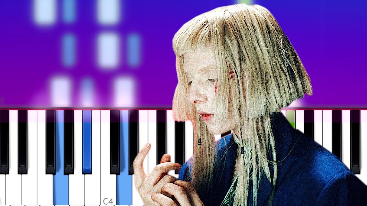 AURORA - Queendom (Piano Tutorial)