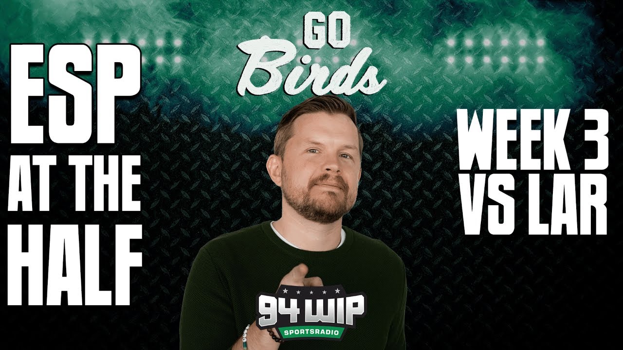 Eagles/Rams Halftime Instant Reactions | Go Birds!