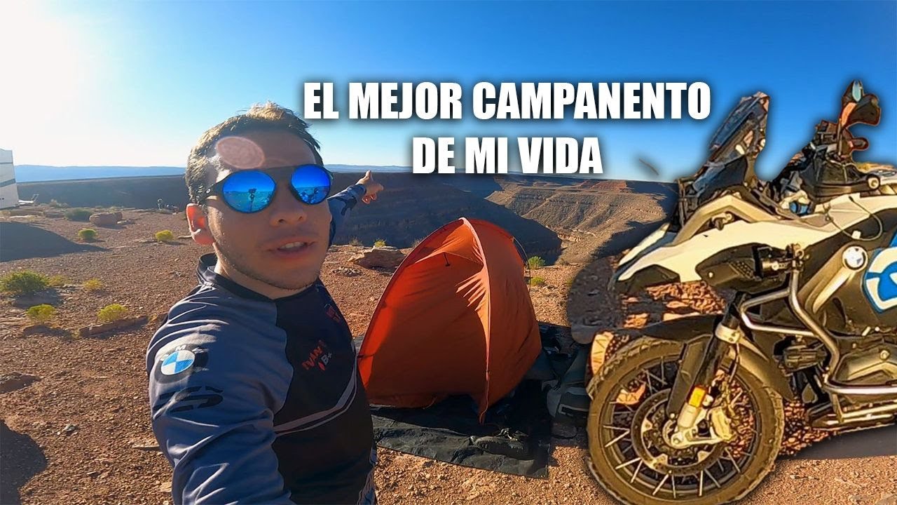CAÑONES MISTICOS 🌎UTAH 🇺🇸 Viaje de 🇨🇦  a México 🇲🇽 en moto 🏍️